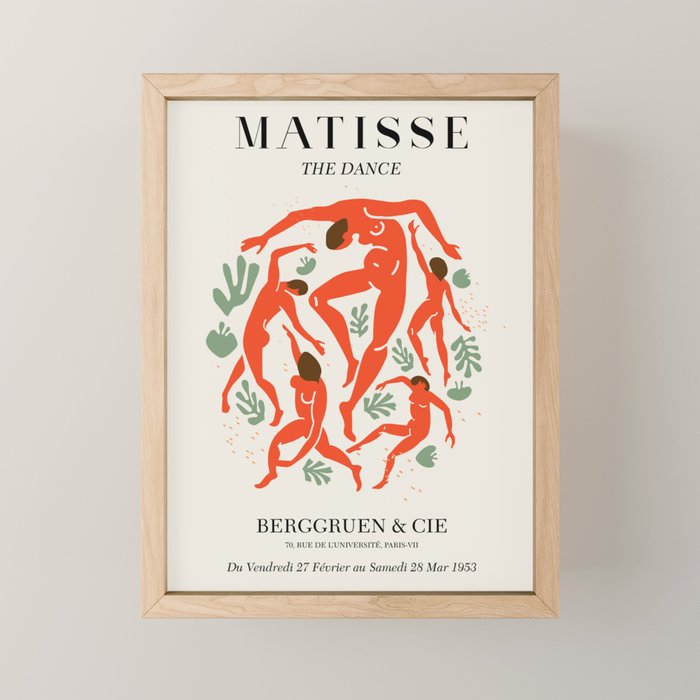 Matisse The Dance Art Mini Art Print Gallery Image 1