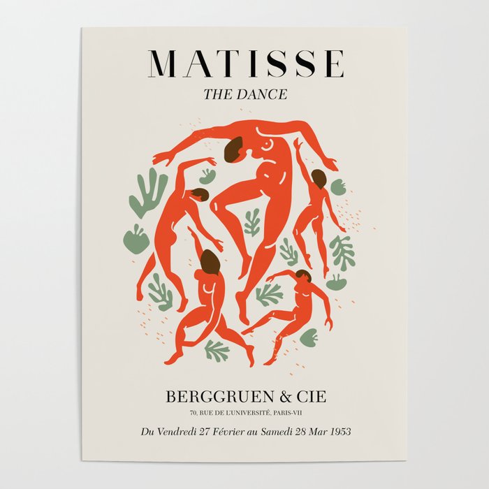 Matisse The Dance Art Poster Gallery Image 4