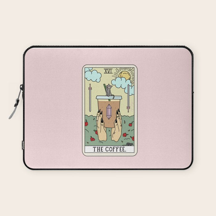 COFFEE READING Laptop Sleeve Gallery Image 1