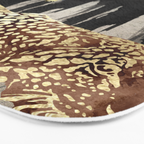 Minimal Leopards Bath Mat Gallery Image 3