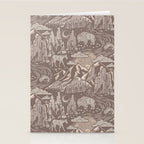 Wild West - Taupe Neutral  Stationery Card Gallery Image 2