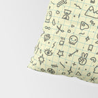 Doodles Pattern Pillow Sham Gallery Image 4