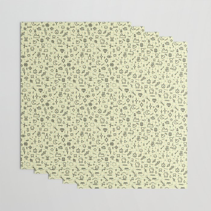 Doodles Pattern Wrapping Paper Gallery Image 3