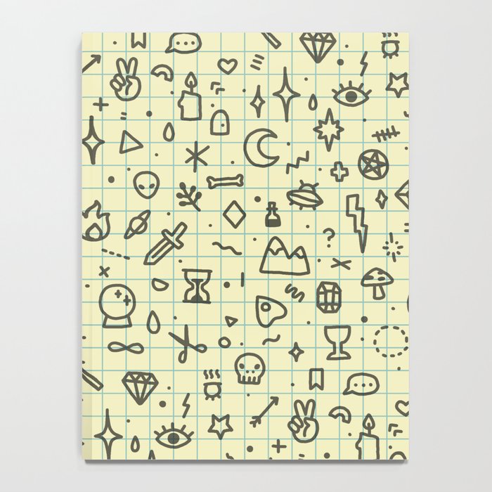Doodles Pattern Notebook Gallery Image 4