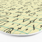 Doodles Pattern Bath Mat Gallery Image 3