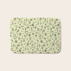 Doodles Pattern Bath Mat Gallery Image 1