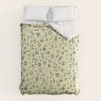 Doodles Pattern Duvet Cover Gallery Image 6