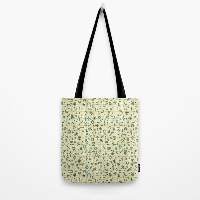 Doodles Pattern Tote Bag Gallery Image 2