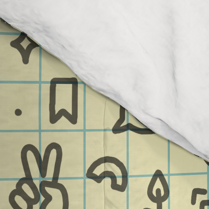 Doodles Pattern Comforter Gallery Image 4