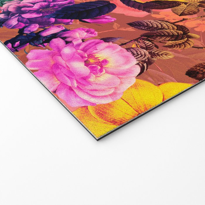 Floral and Birds II Welcome Mat Gallery Image 2