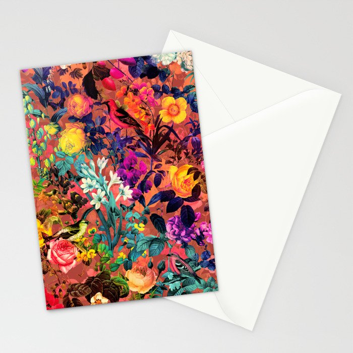 Floral and Birds II Stationery Card Gallery Image 2