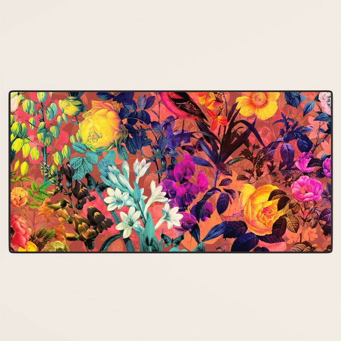 Floral and Birds II Desk Mat Gallery Image 3