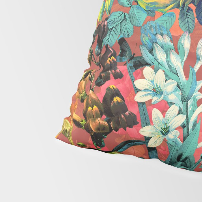 Floral and Birds II Pillow Sham Gallery Image 4