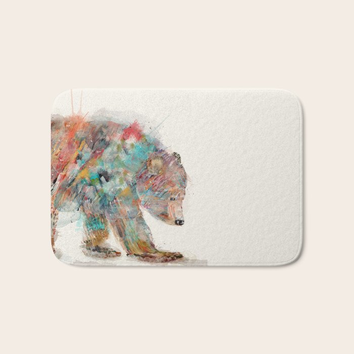 into the wild (the grizzly bear Bath Mat Gallery Image 1
