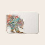 into the wild (the grizzly bear Bath Mat Gallery Image 1