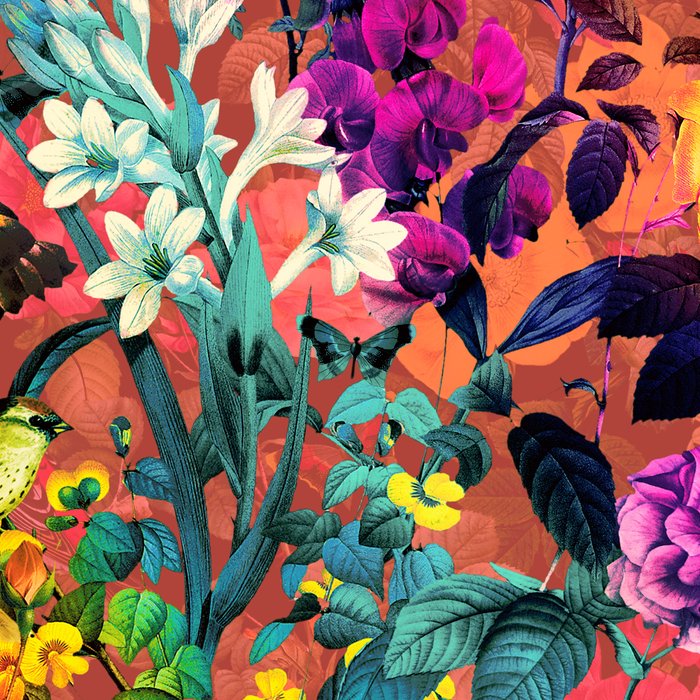Floral and Birds II Coffee Mug Gallery Image 2
