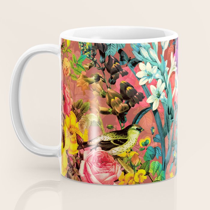 Floral and Birds II Coffee Mug Gallery Image 3