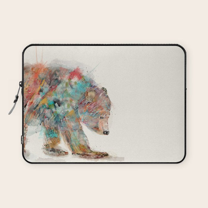 into the wild (the grizzly bear Laptop Sleeve Gallery Image 1