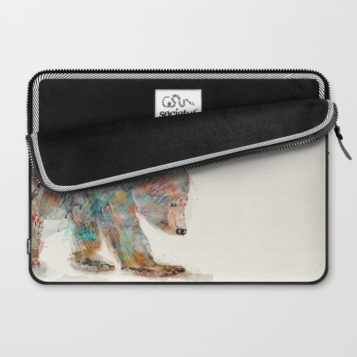 into the wild (the grizzly bear Laptop Sleeve Gallery Image 2