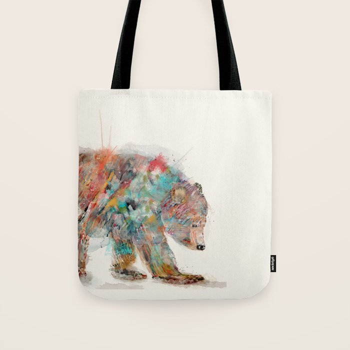 into the wild (the grizzly bear Tote Bag Gallery Image 1