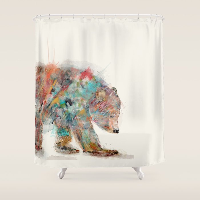 into the wild (the grizzly bear Shower Curtain Gallery Image 1