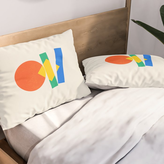 Balance: Bauhaus 1919 Exhibition 02 Pillow Sham Gallery Image 2