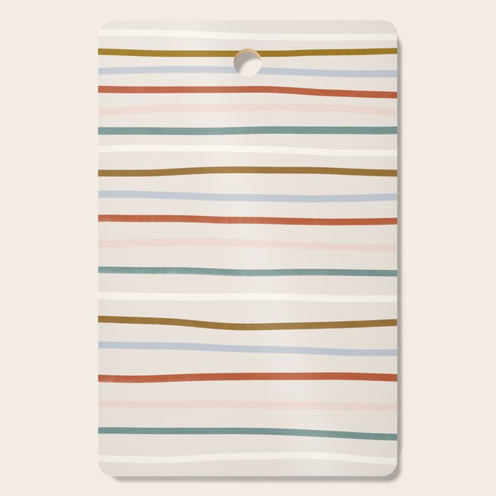 signature stripe Cutting Board Gallery Image 1