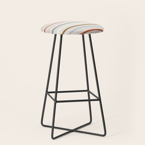 Signature Stripe Stool Gallery Image 1