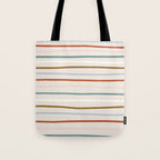 signature stripe Tote Bag Gallery Image 1