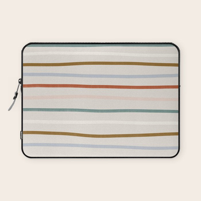 signature stripe Laptop Sleeve Gallery Image 1