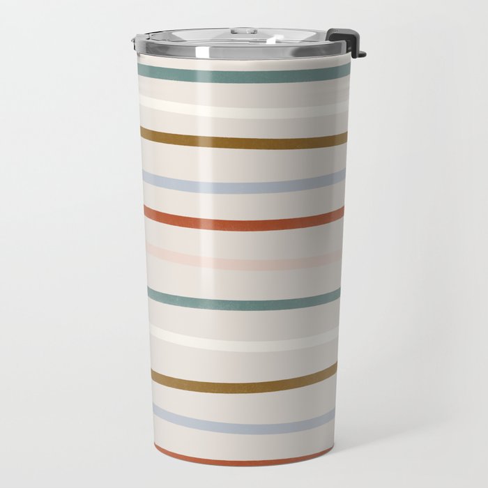 signature stripe Travel Mug Gallery Image 2