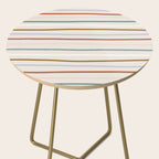 signature stripe Side Table Gallery Image 2