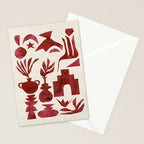 Crimson Village Stationery Card Gallery Image 2