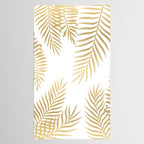 Gold palm leaves Tablecloth Gallery Image 2