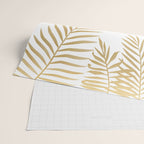 Gold palm leaves Wrapping Paper Gallery Image 2