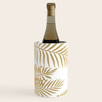 Gold palm leaves Wine Chiller Gallery Image 2
