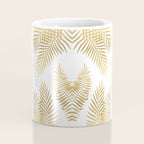 Gold palm leaves Coffee Mug Gallery Image 4