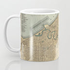 Vintage Map of Cleveland OH (1894) Coffee Mug Gallery Image 3