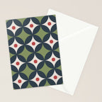 Modern Geometric Starburst Stationery Card Gallery Image 2