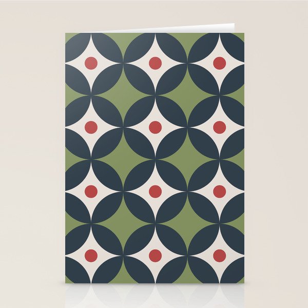 Modern Geometric Starburst Stationery Card Gallery Image 1