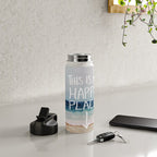 My Happy Place (Beach) Water Bottle Gallery Image 4