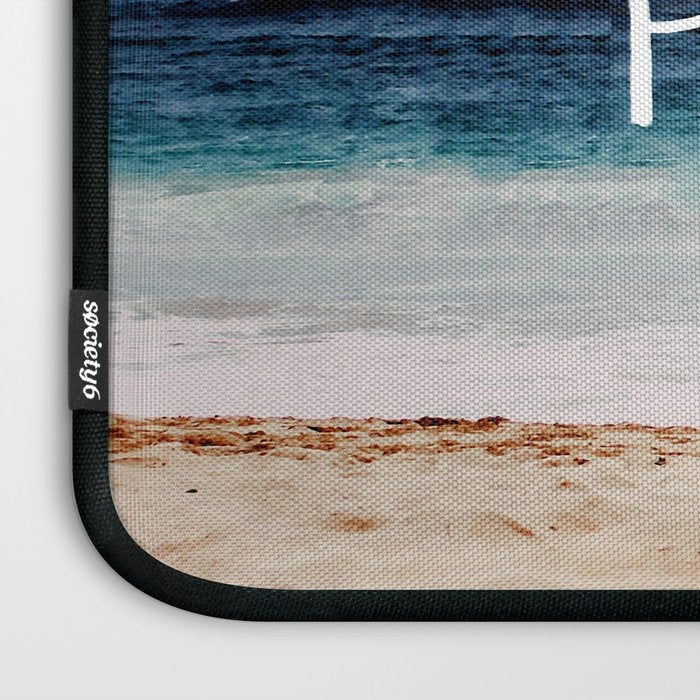 My Happy Place (Beach) Laptop Sleeve Gallery Image 3