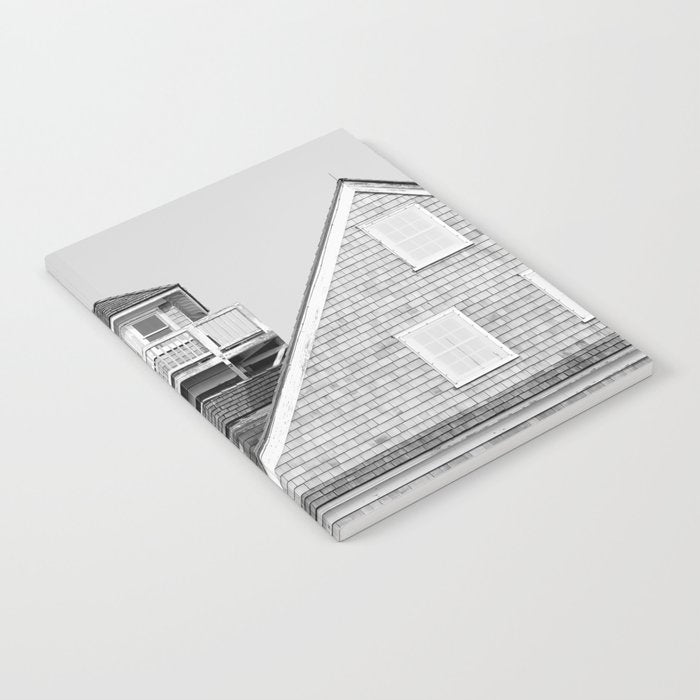 The Beach House (Black and White) X Outer Banks Photography Notebook Gallery Image 1