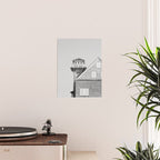 The Beach House (Black and White) X Outer Banks Photography Poster Gallery Image 2