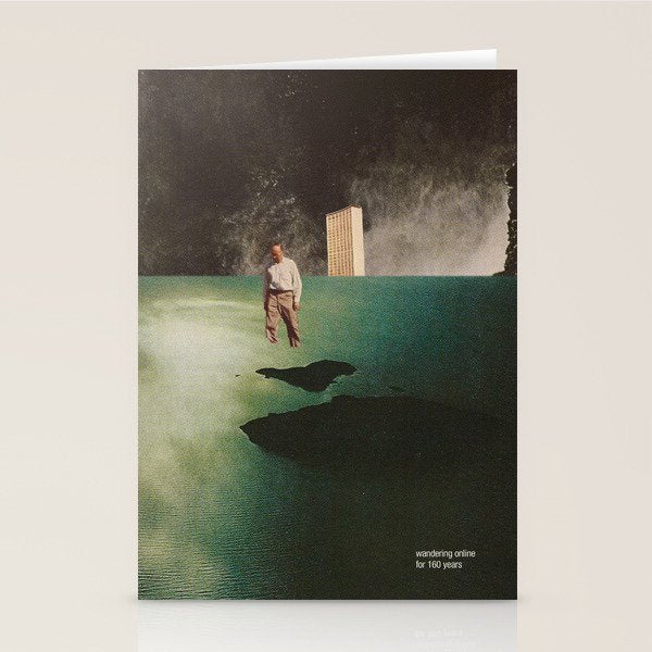 Wandering Online for 160 Years Stationery Card Gallery Image 2
