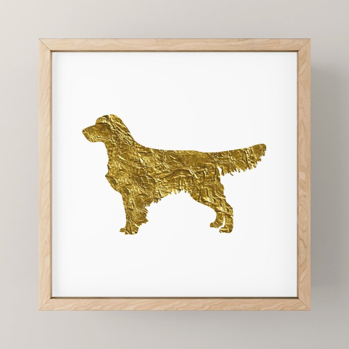 Golden retriever Mini Art Print Gallery Image 1