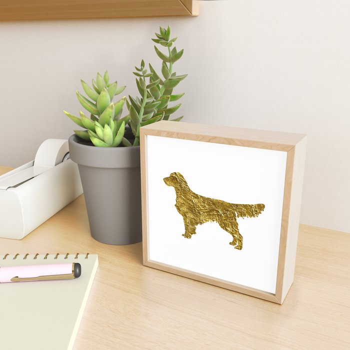 Golden retriever Mini Art Print Gallery Image 2