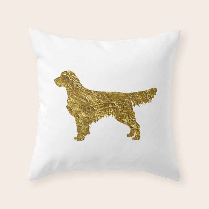 Golden retriever Throw Pillow Gallery Image 1