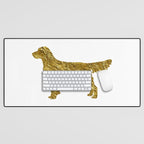 Golden retriever Desk Mat Gallery Image 1