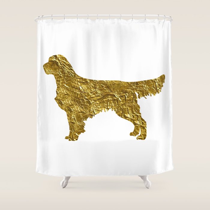 Golden retriever Shower Curtain Gallery Image 1